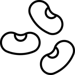 Desenho de Feijão Desenho Colorir Imprimir 11