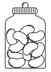 Desenho de Feijão Desenho Colorir Imprimir 13