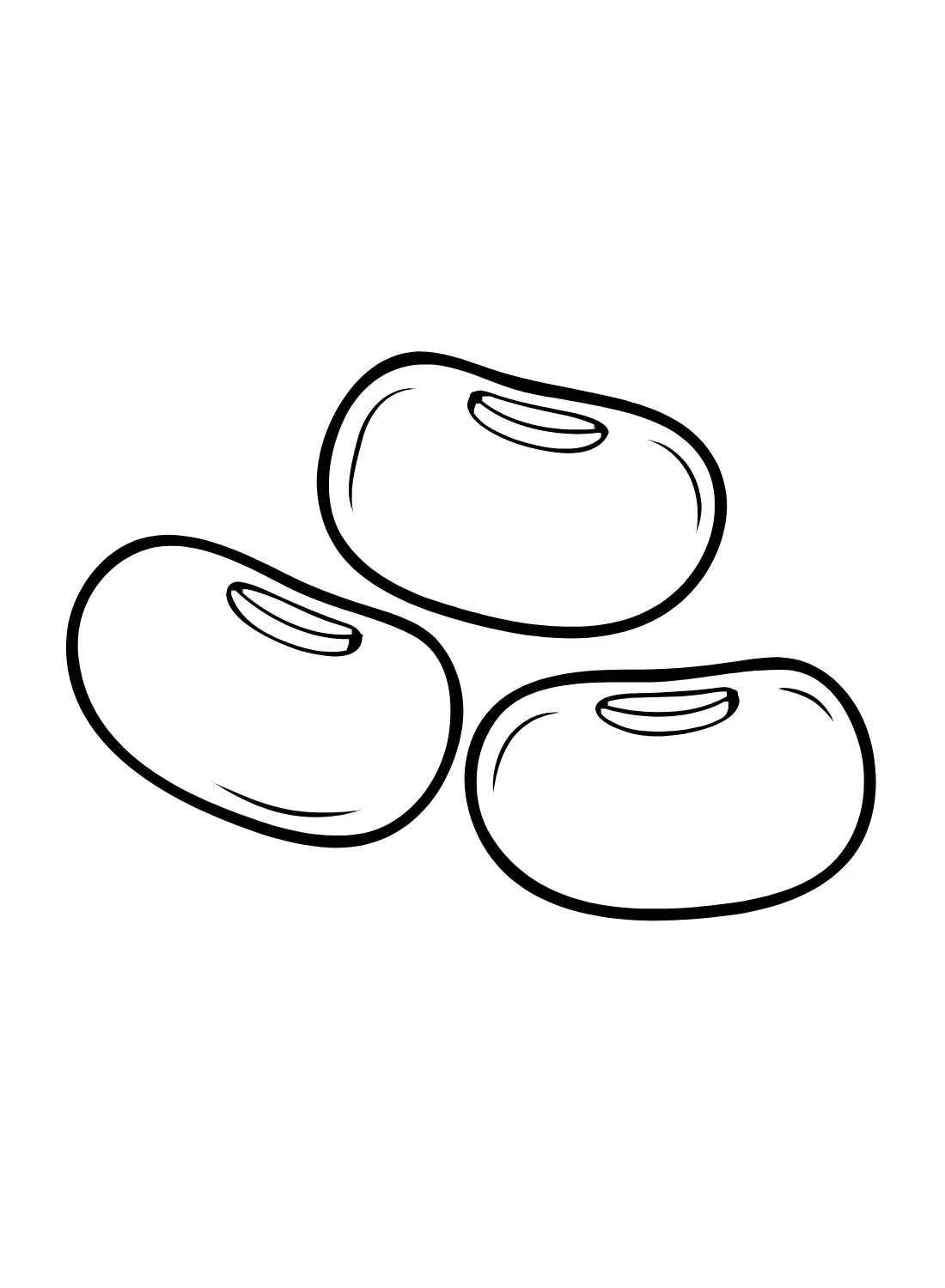 Desenho de Feijão Desenho Colorir Imprimir 19