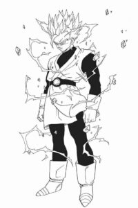 Desenho de Gohan Desenho Colorir Imprimir 04