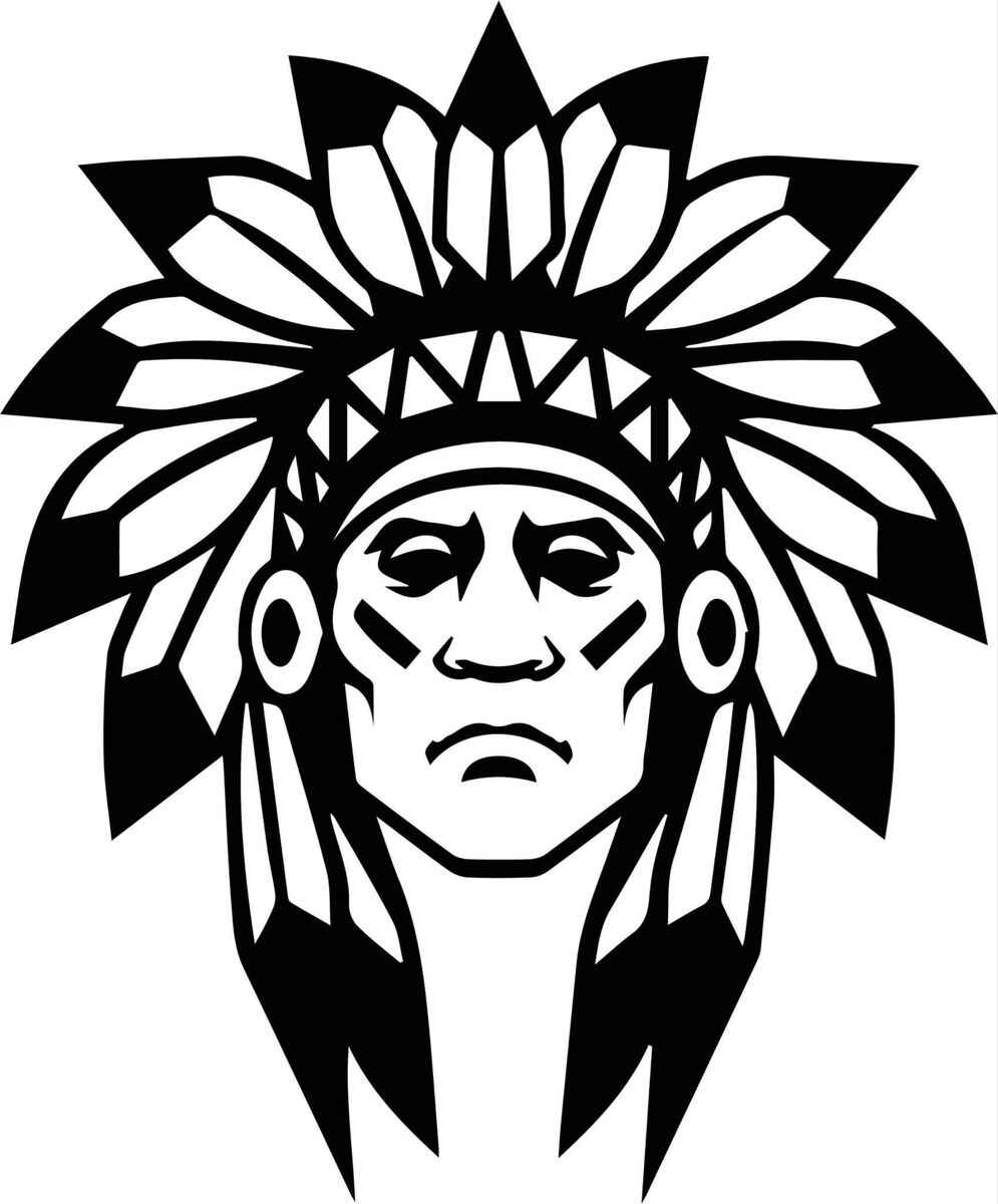 Desenho de Indigena Desenho Colorir Imprimir 12