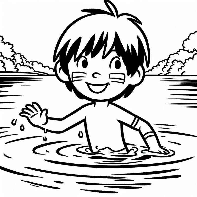 Desenho de Indigena Desenho Colorir Imprimir 34