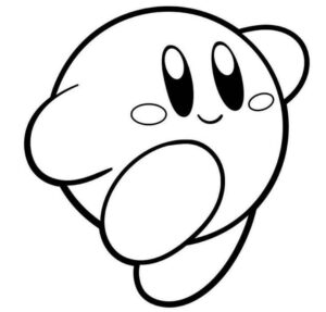 Desenho de Kirby Desenho Colorir Imprimir 18