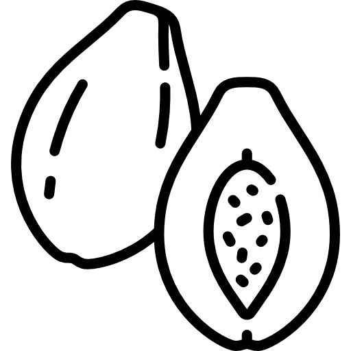 Desenho de Mamão Desenho Colorir Imprimir 13