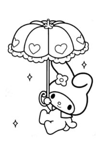 Desenho de Melody Desenho Colorir Imprimir 03