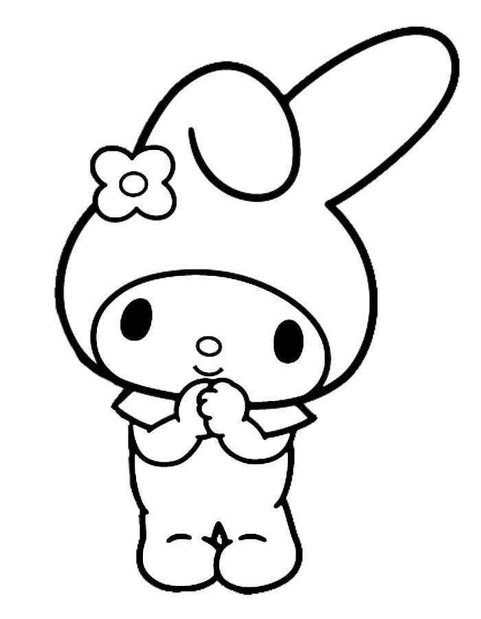 Desenho de Melody Desenho Colorir Imprimir 05