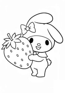 Desenho de Melody Desenho Colorir Imprimir 06