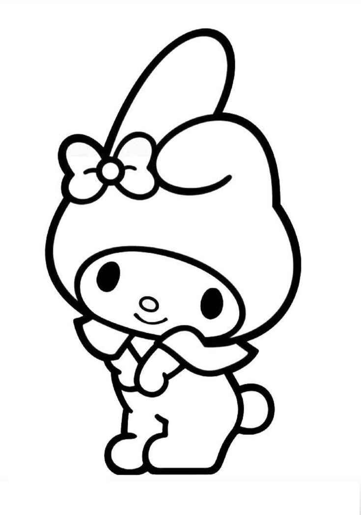 Desenho de Melody Desenho Colorir Imprimir 13