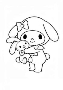 Desenho de Melody Desenho Colorir Imprimir 15