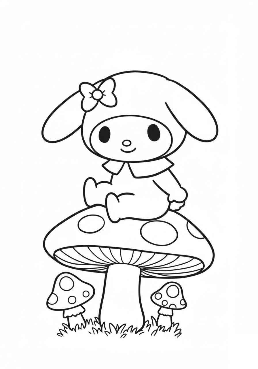 Desenho de Melody Desenho Colorir Imprimir 16