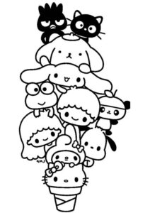 Desenho de Melody Desenho Colorir Imprimir 20