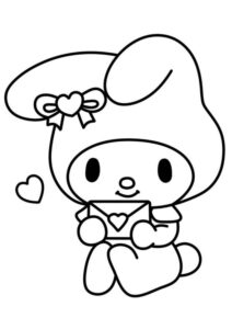 Desenho de Melody Desenho Colorir Imprimir 24