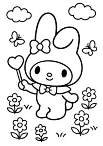 Desenho de Melody Desenho Colorir Imprimir 27