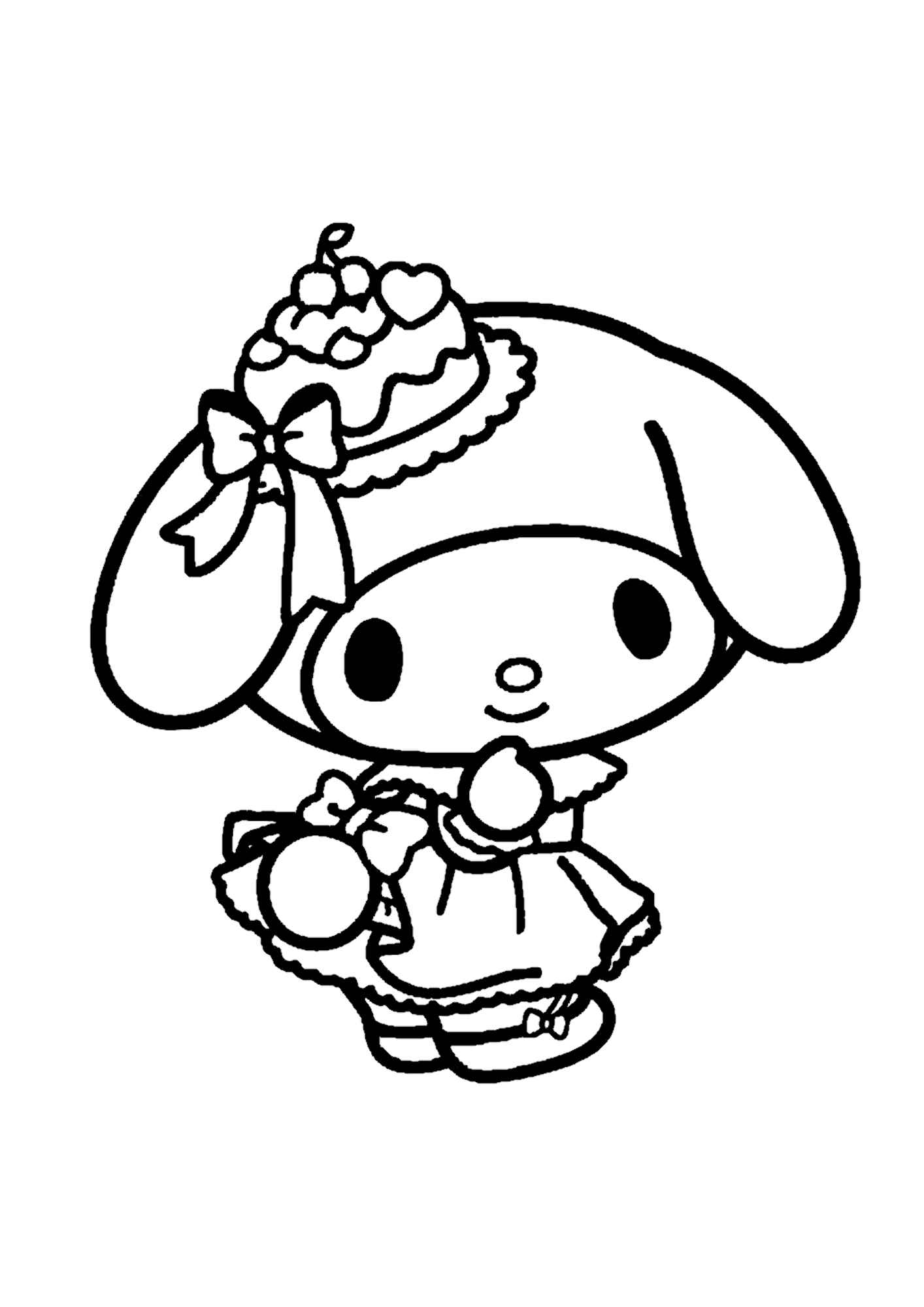 Desenho de Melody Desenho Colorir Imprimir 35