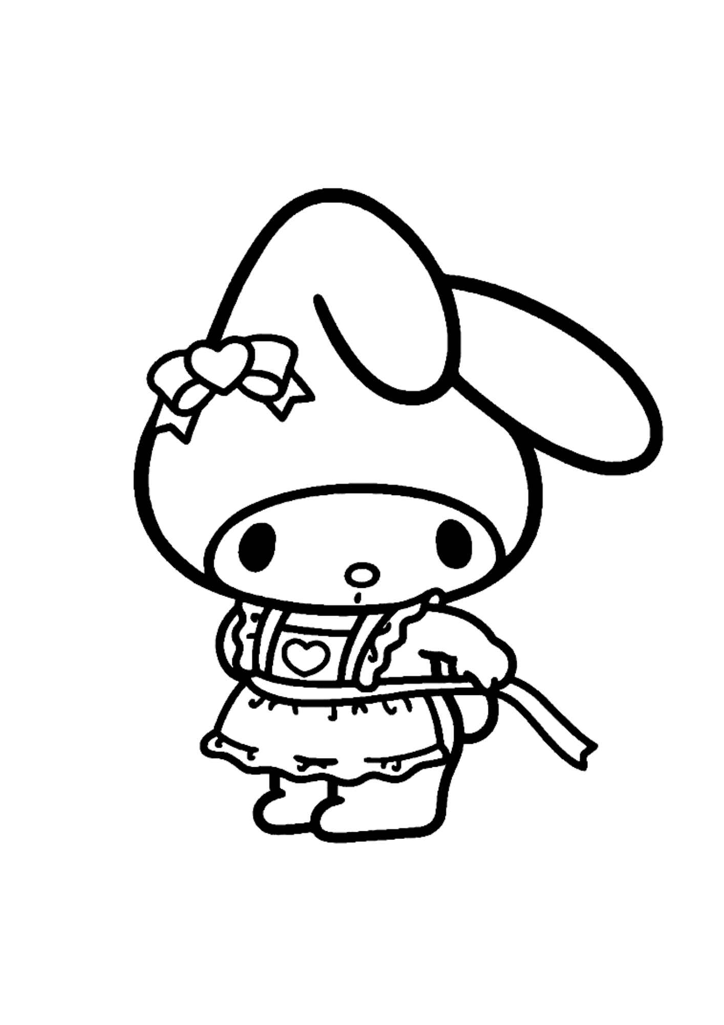 Desenho de Melody Desenho Colorir Imprimir 36