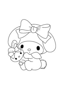 Desenho de Melody Desenho Colorir Imprimir 37