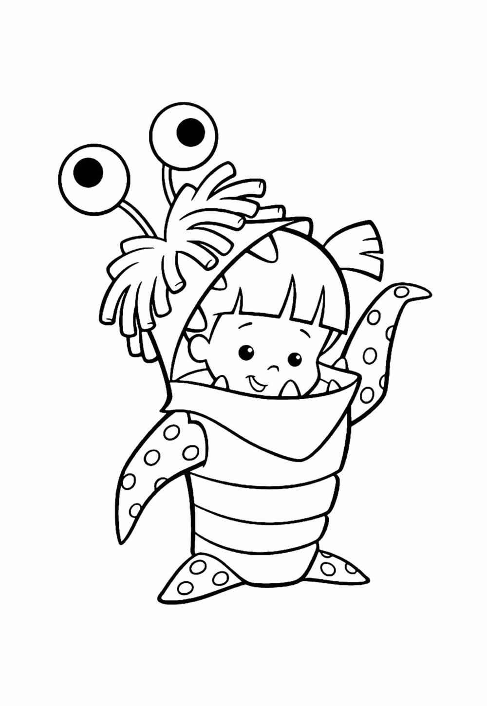 Desenho de Monstros Sa Desenho Colorir Imprimir 33