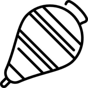 Desenho de Pião Desenho Colorir Imprimir 04