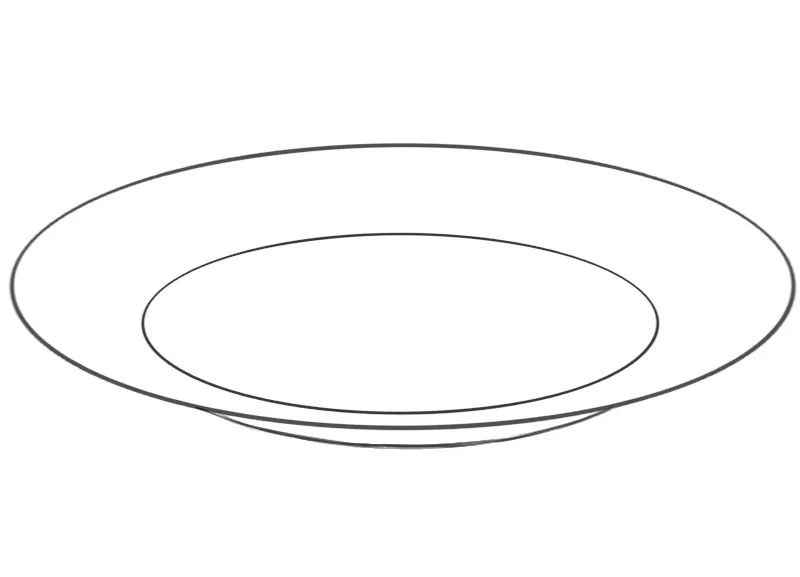 Desenho de Prato Desenho Colorir Imprimir 15