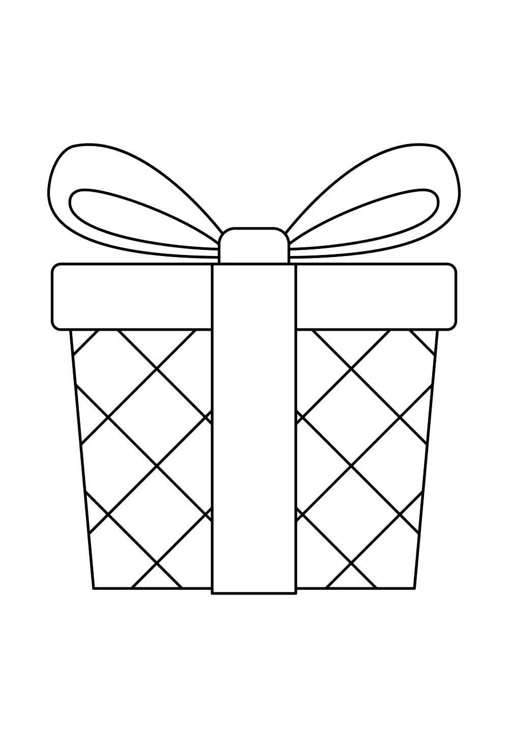 Desenho de Presentes De Natal Desenho Colorir Imprimir 11