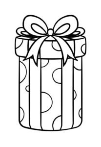 Desenho de Presentes De Natal Desenho Colorir Imprimir 13