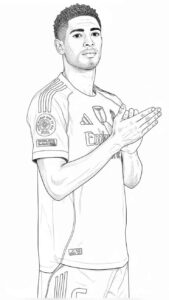 Desenho de Real Madrid Desenho Colorir Imprimir 04
