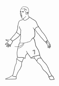 Desenho de Real Madrid Desenho Colorir Imprimir 06