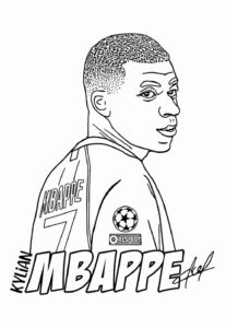 Desenho de Real Madrid Desenho Colorir Imprimir 09