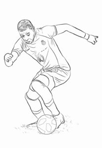 Desenho de Real Madrid Desenho Colorir Imprimir 12