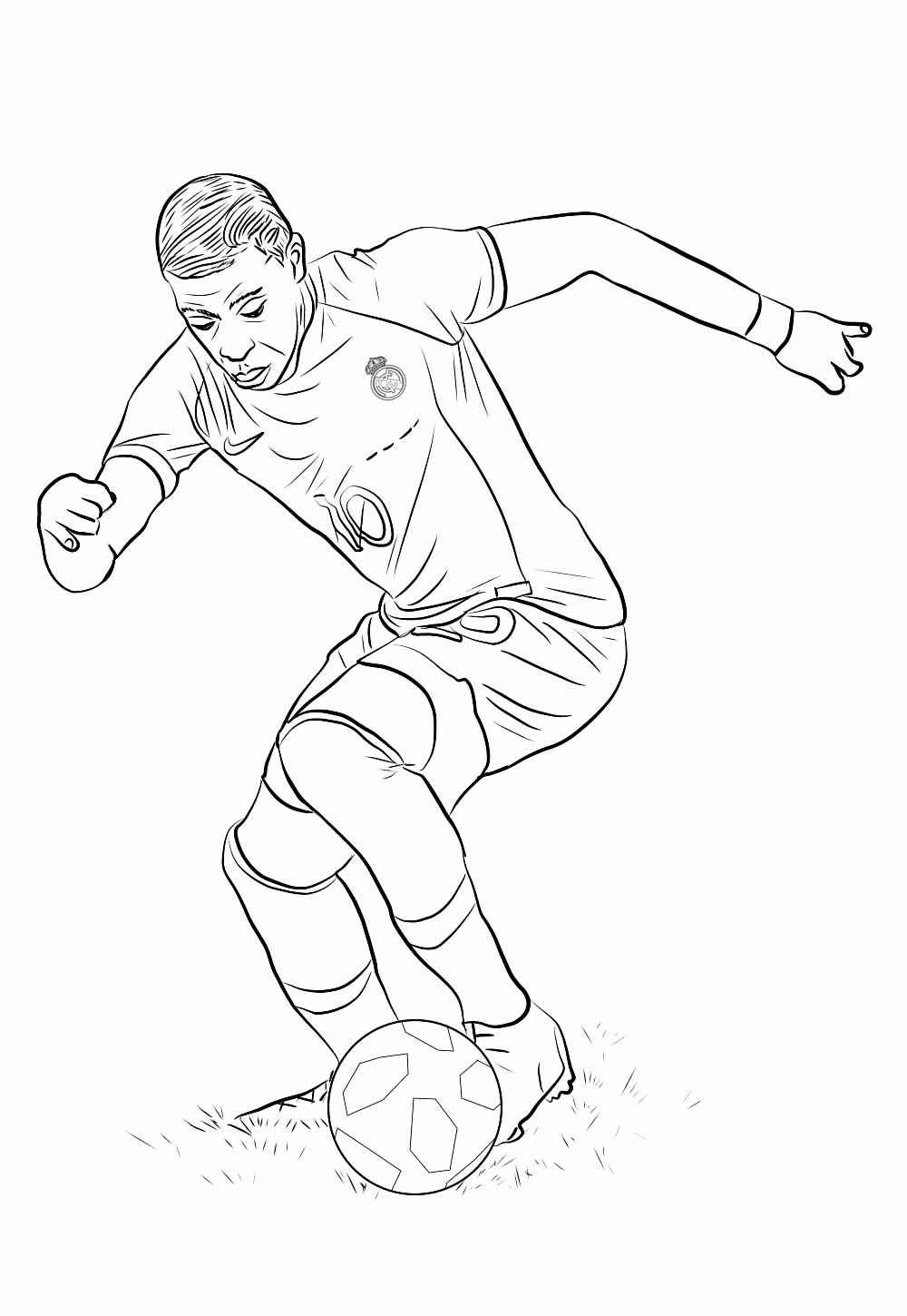 Desenho de Real Madrid Desenho Colorir Imprimir 12