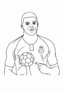 Desenho de Real Madrid Desenho Colorir Imprimir 14