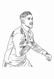 Desenho de Real Madrid Desenho Colorir Imprimir 15