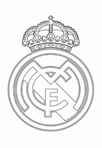 Desenho de Real Madrid Desenho Colorir Imprimir 18