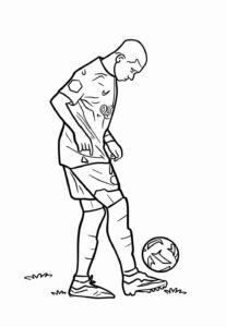 Desenho de Real Madrid Desenho Colorir Imprimir 20