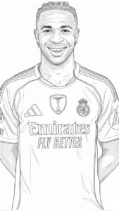 Desenho de Real Madrid Desenho Colorir Imprimir 22