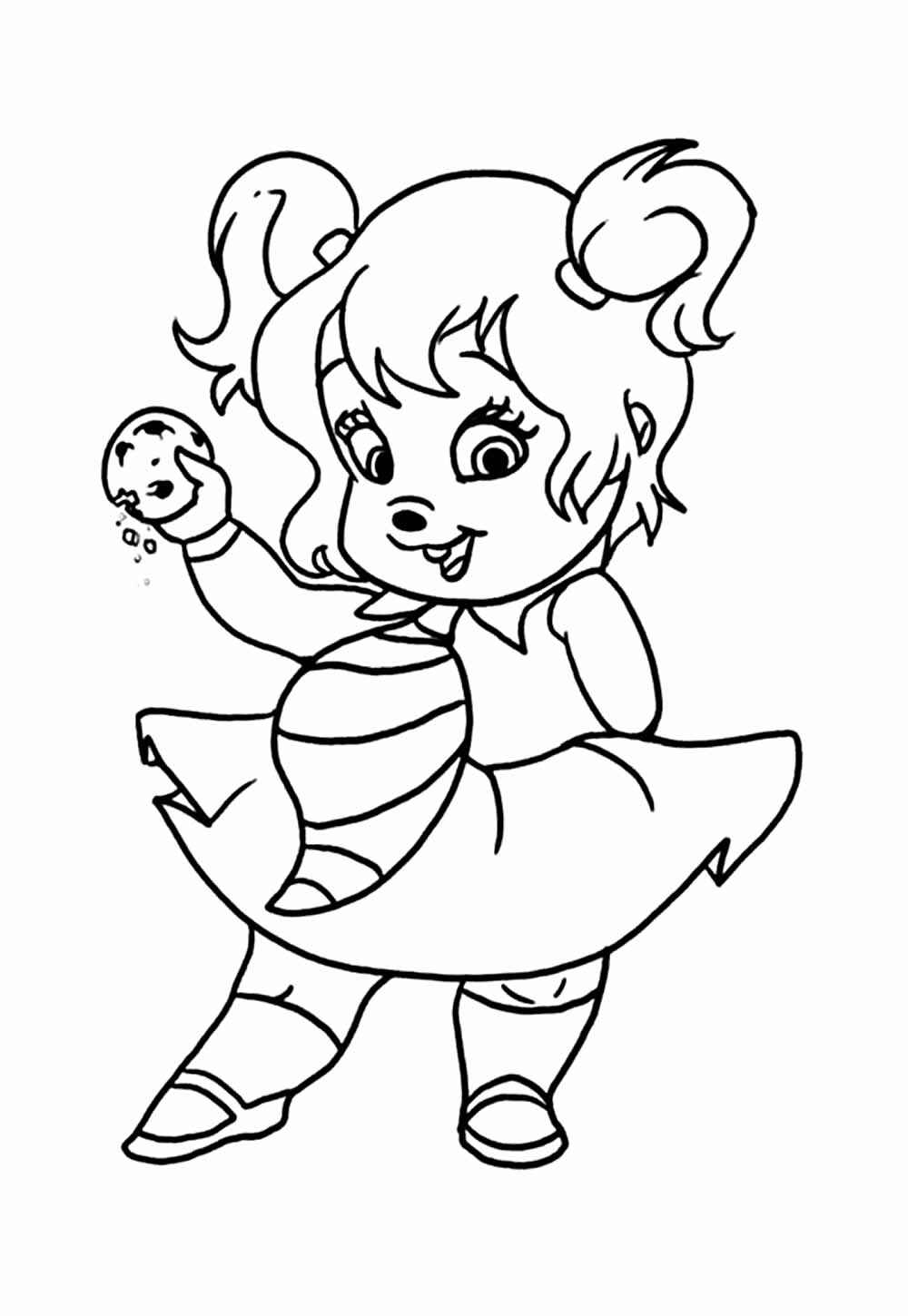 Desenho de Alvin E Os Esquilos Desenho Colorir Imprimir 14