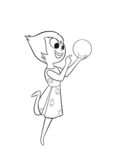 Desenho de Alegria Divertidamente Desenho Colorir Imprimir 03