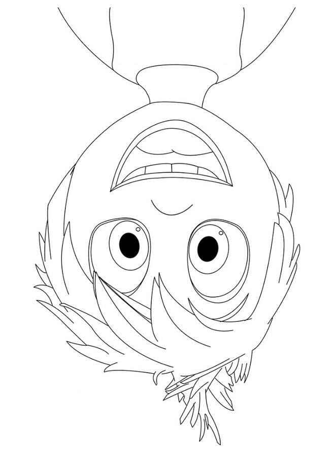 Desenho de Alegria Divertidamente Desenho Colorir Imprimir 04