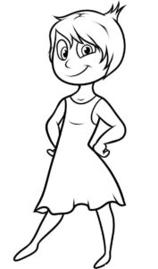 Desenho de Alegria Divertidamente Desenho Colorir Imprimir 05