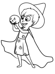 Desenho de Alegria Divertidamente Desenho Colorir Imprimir 18