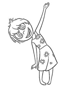 Desenho de Alegria Divertidamente Desenho Colorir Imprimir 20