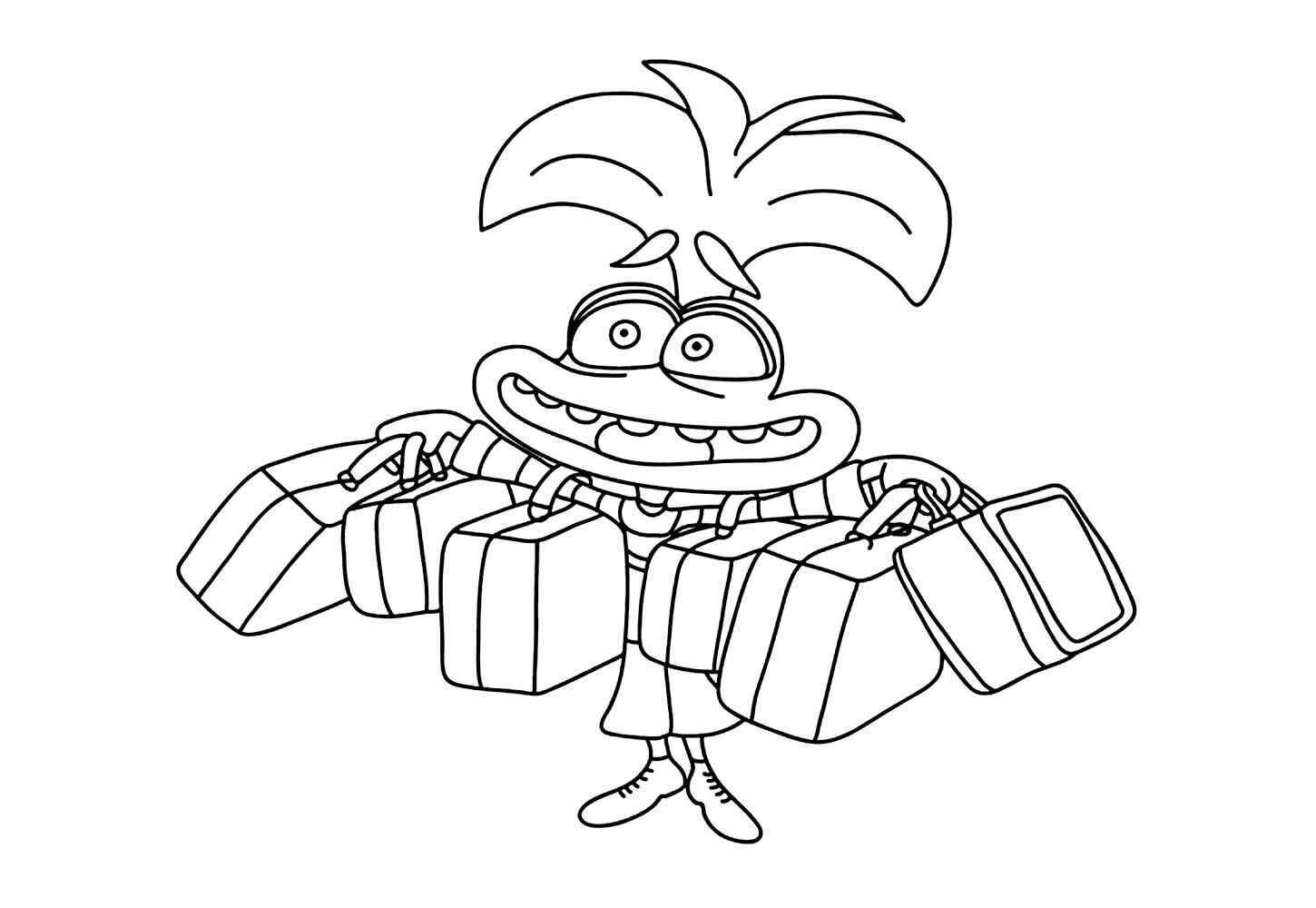 Desenho de Ansiedade Divertidamente Desenho Colorir Imprimir 03 (2)