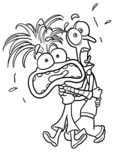 Desenho de Ansiedade Divertidamente Desenho Colorir Imprimir 06 (2)