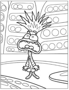 Desenho de Ansiedade Divertidamente Desenho Colorir Imprimir 07 (2)