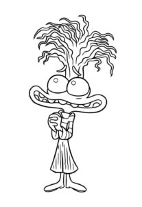 Desenho de Ansiedade Divertidamente Desenho Colorir Imprimir 11 (2)