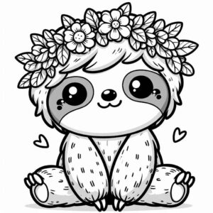 Desenho de Bicho Preguica Desenho Colorir Imprimir 34