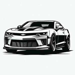 Desenho de Camaro Desenho Colorir Imprimir 07