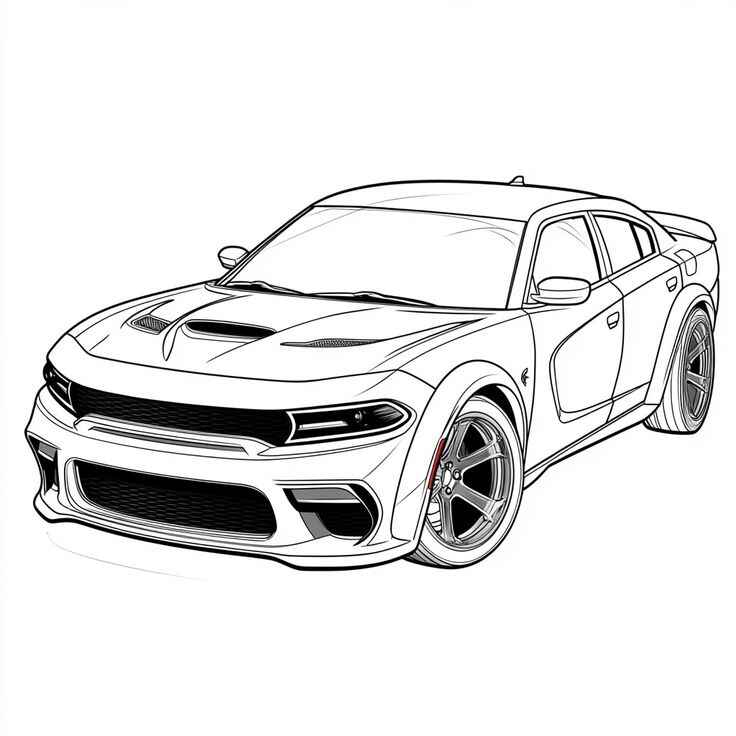 Desenho de Camaro Desenho Colorir Imprimir 14
