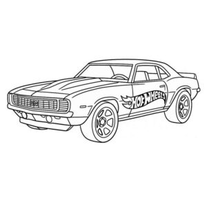 Desenho de Camaro Desenho Colorir Imprimir 32