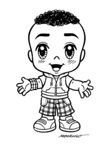 Desenho de Cascao Desenho Colorir Imprimir 07